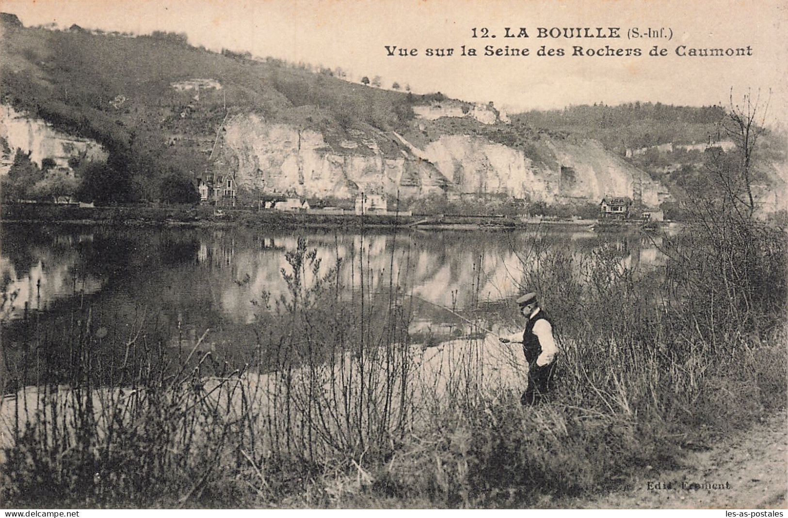 76 LA BOUILLE LES ROCHERS DE CAUMONT - La Bouille