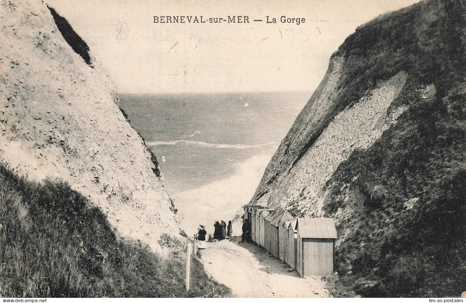 76 BERNEVAL SUR MER LA GORGE - Berneval