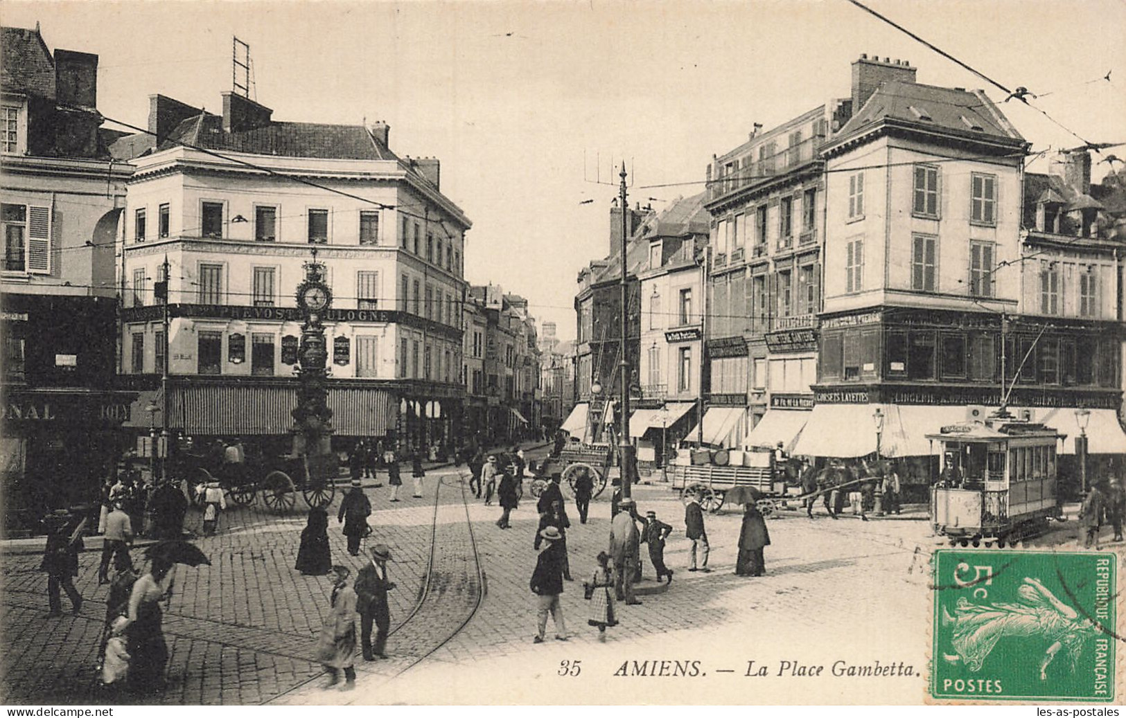 80 AMIENS LA PLACE GAMBETTA - Amiens