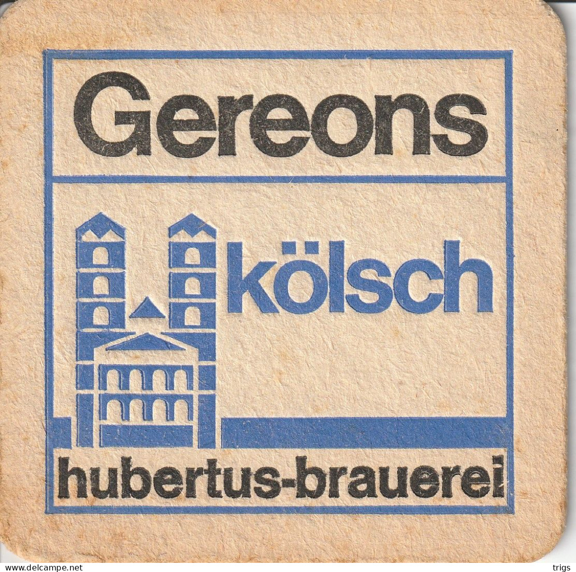 Hubertus Pils / Gereons Kölsch - Beer Mats