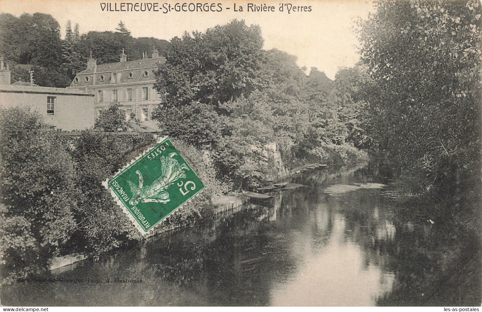 94 VILLENEUVE SAINT GEORGES LA RIVIERE D YERRES - Villeneuve Saint Georges