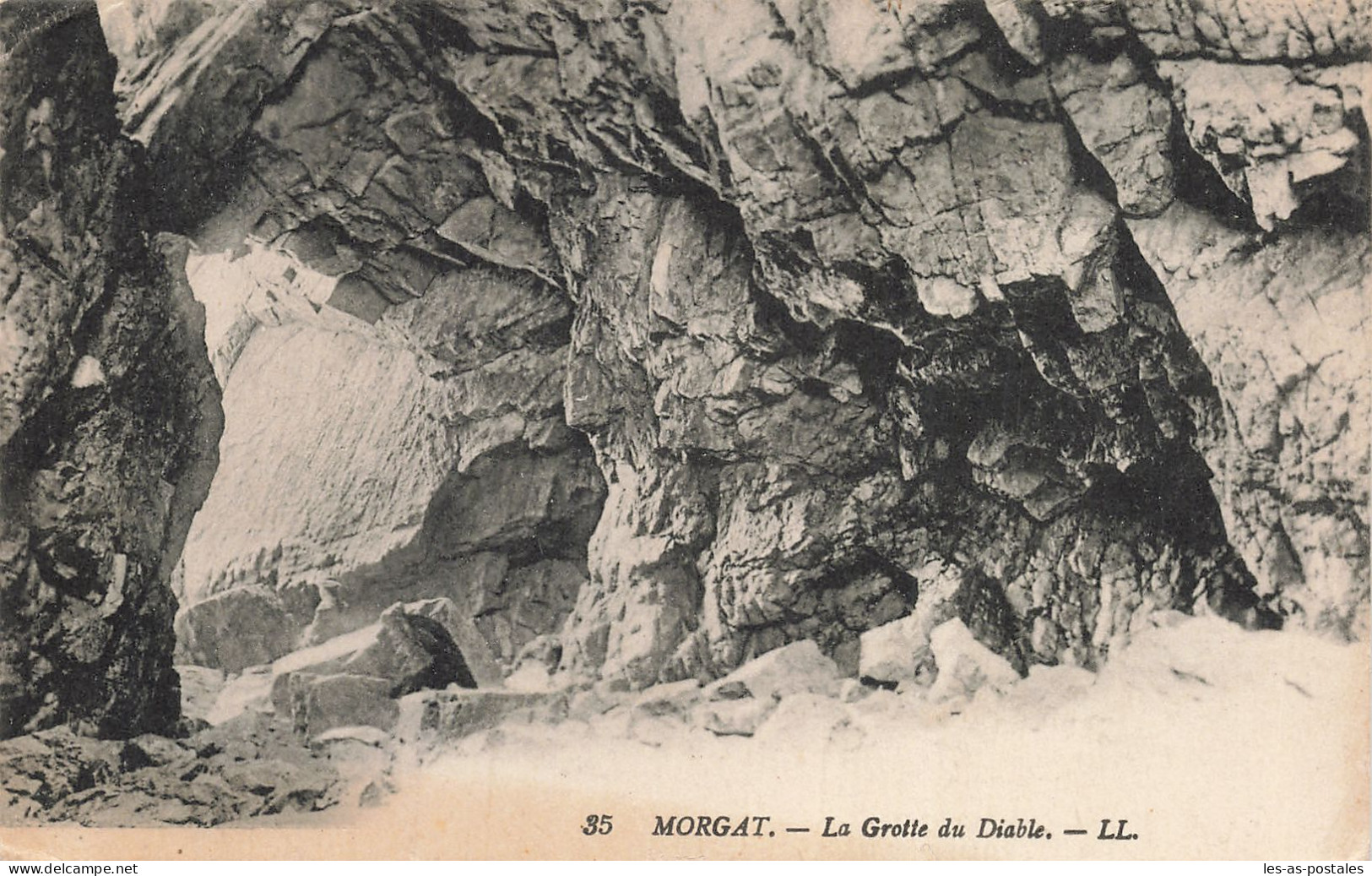 29 MORGAT LA GROTTE DU DIABLE - Morgat