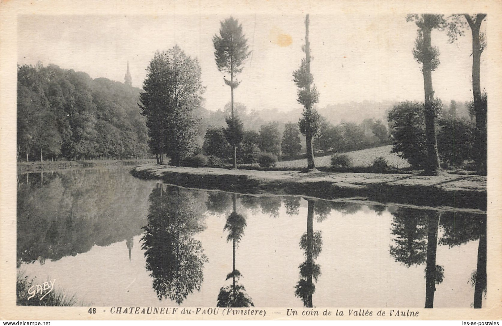 29 CHATEAUNEUF DU FAOU LA VALLEE DE L AULNE - Châteauneuf-du-Faou