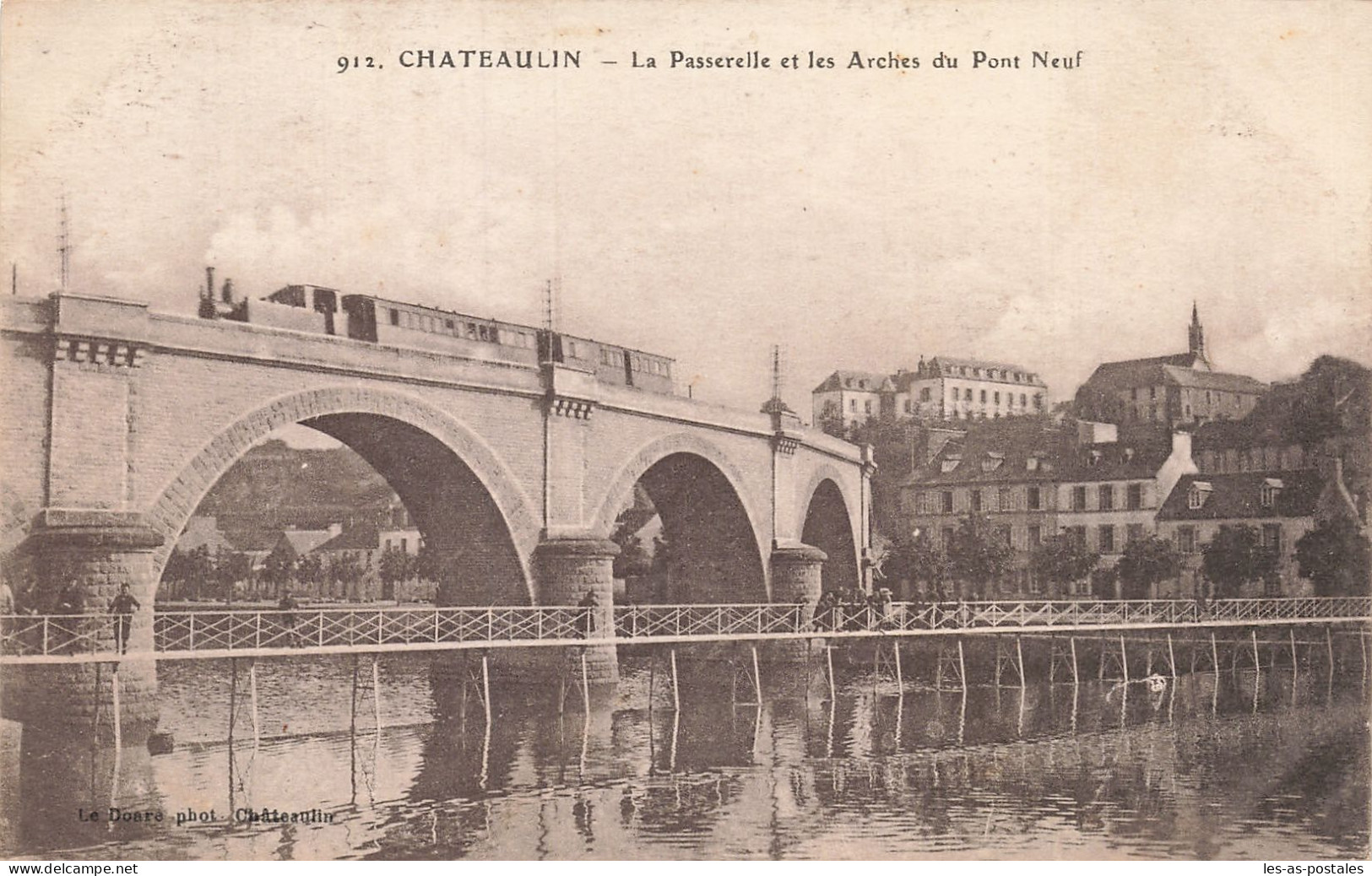 29 CHATEAULIN LA PASSERELLE - Châteaulin