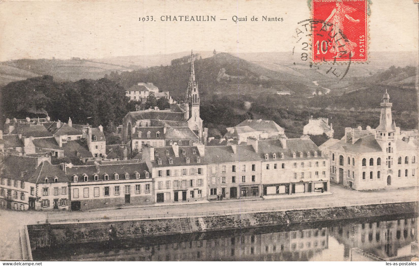 29 CHATEAULIN LE QUAI DE NANTES - Châteaulin