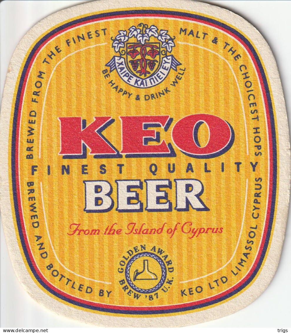 Keo Beer - Beer Mats