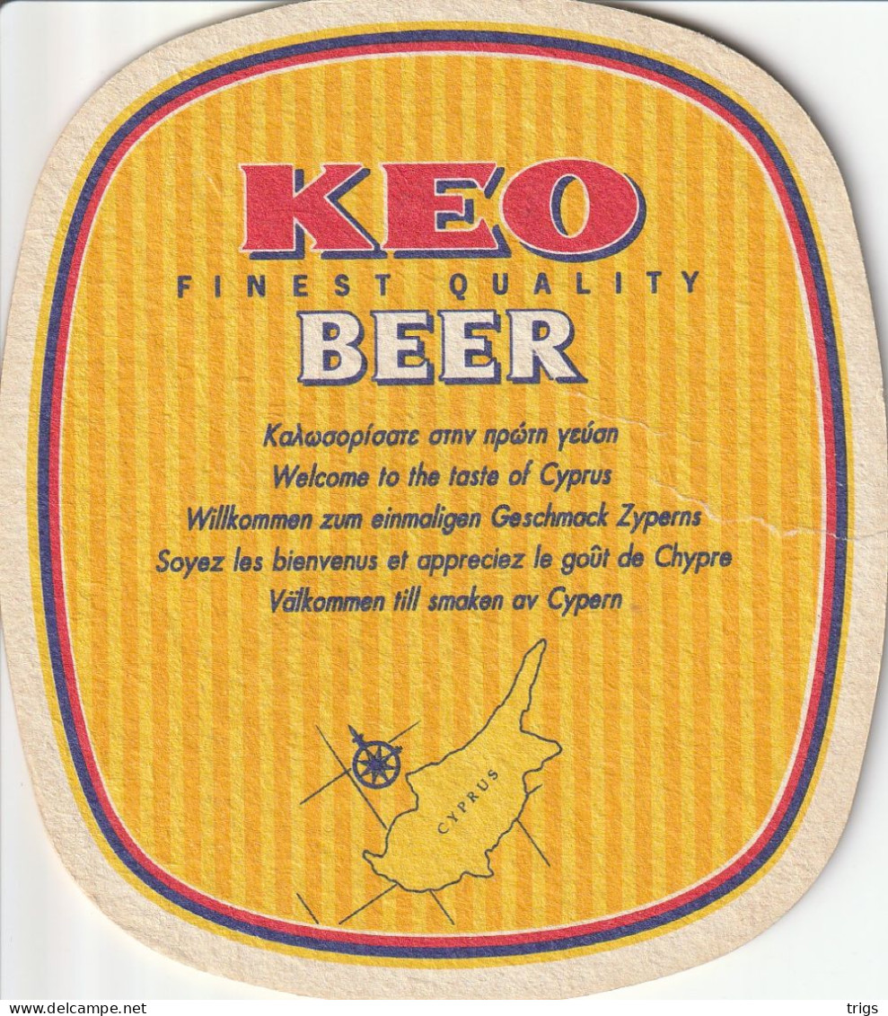 Keo Beer - Beer Mats