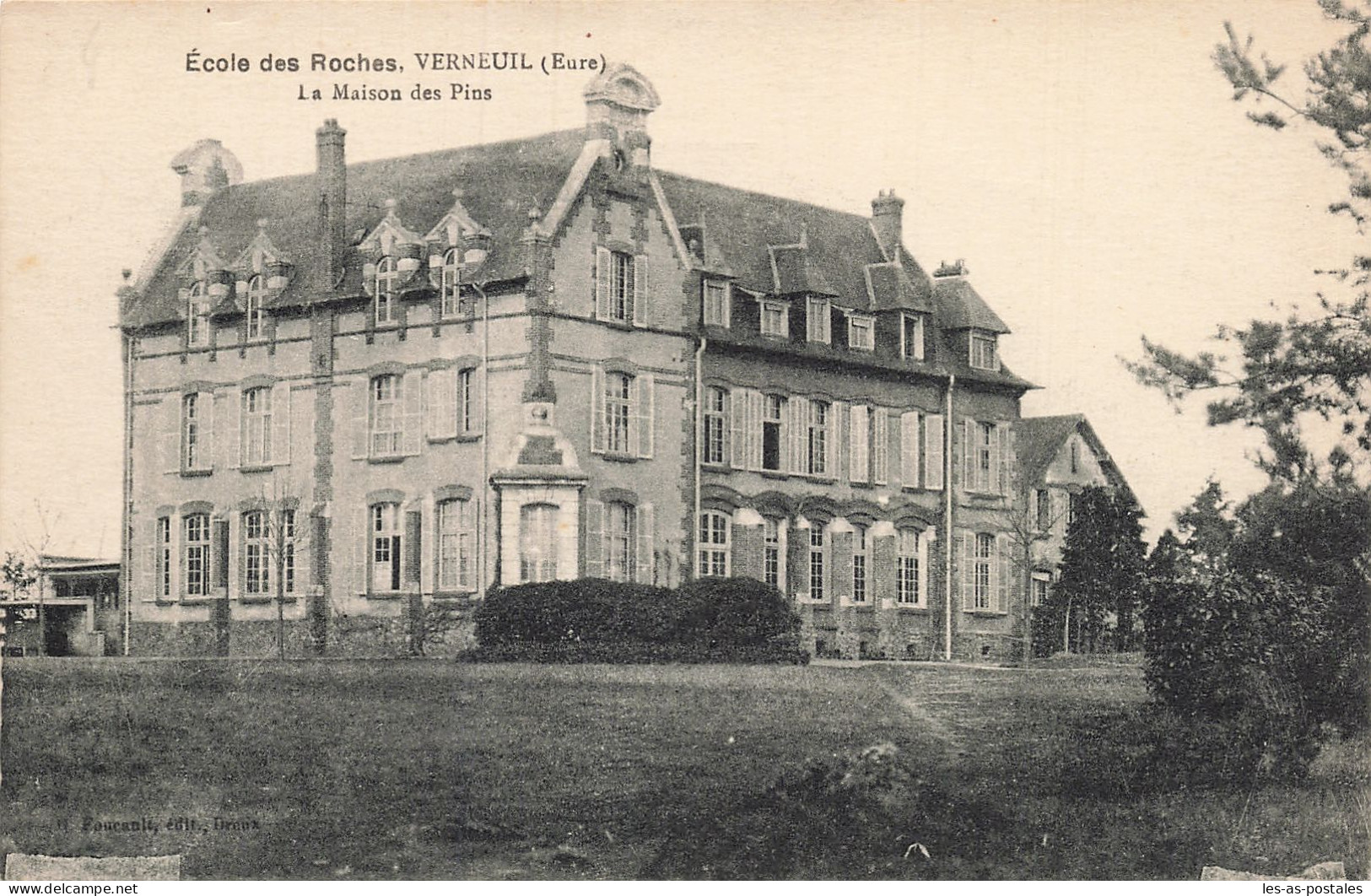 27 VERNEUIL ECOLE DES ROCHES - Verneuil-sur-Avre