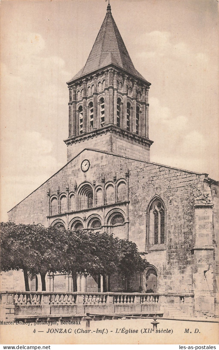 17 JONZAC L EGLISE - Jonzac