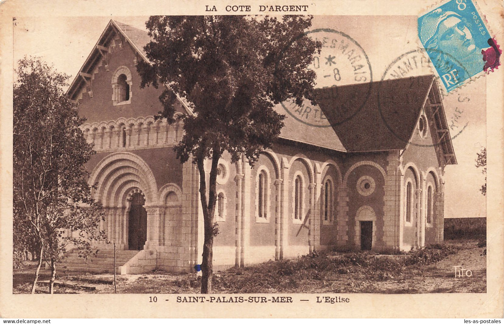 17 SAINT PALAIS SUR MER L EGLISE - Saint-Palais-sur-Mer