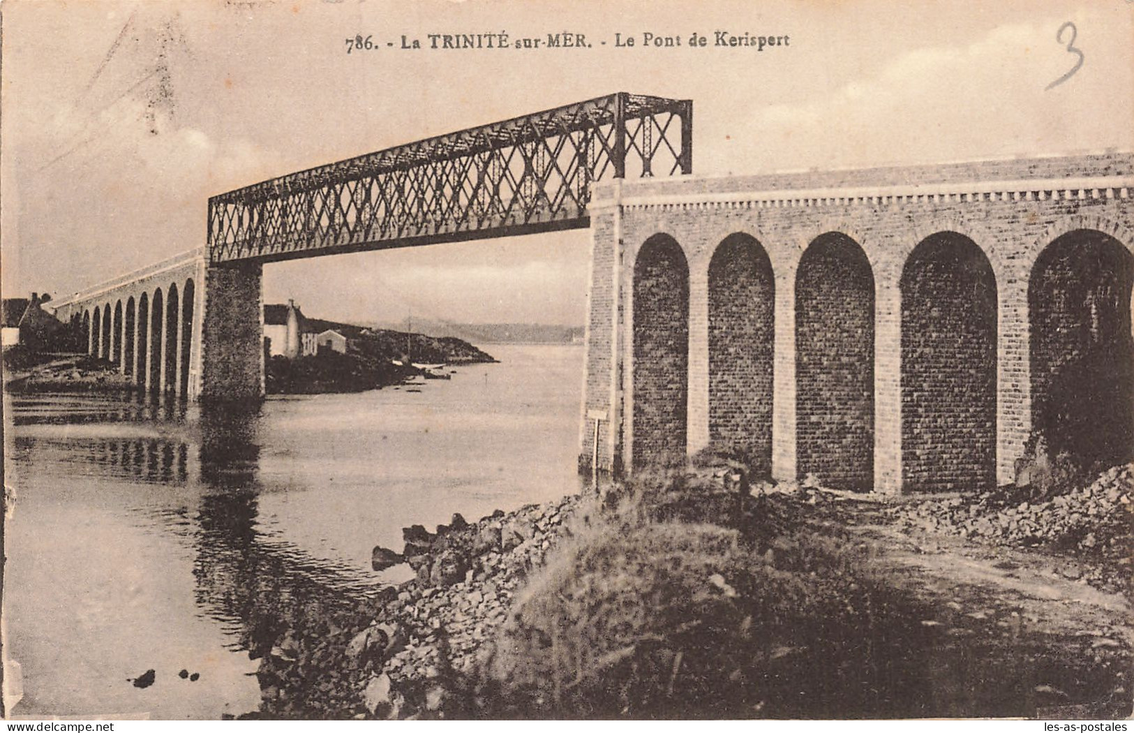 56 LA TRINITE SUR MER LE PONT DE KERISPERT - La Trinite Sur Mer