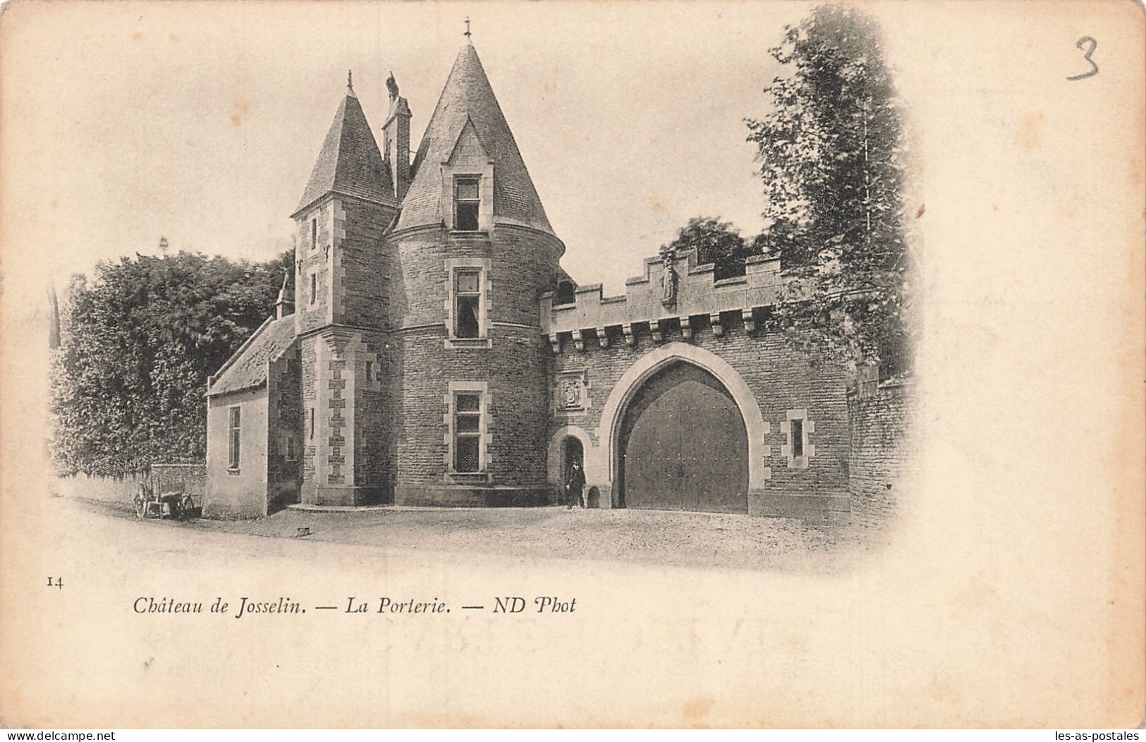 56 JOSSELIN LE CHÂTEAU - Josselin