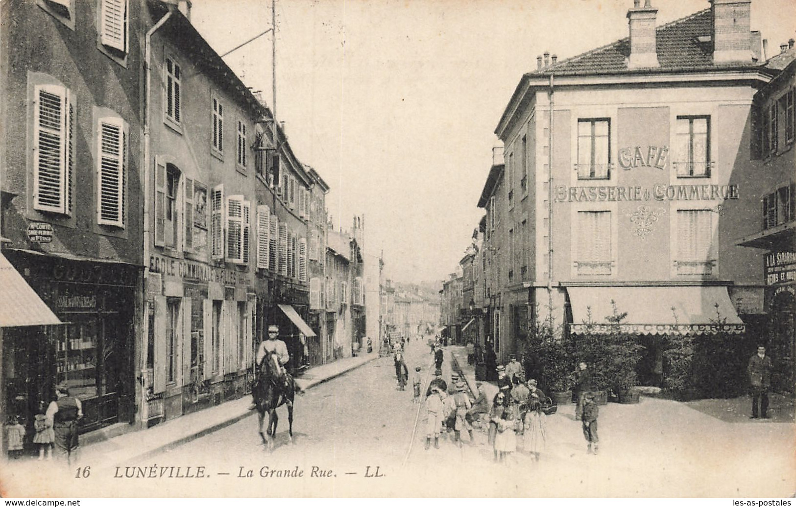 54 LUNEVILLE LA GRANDE RUE - Luneville