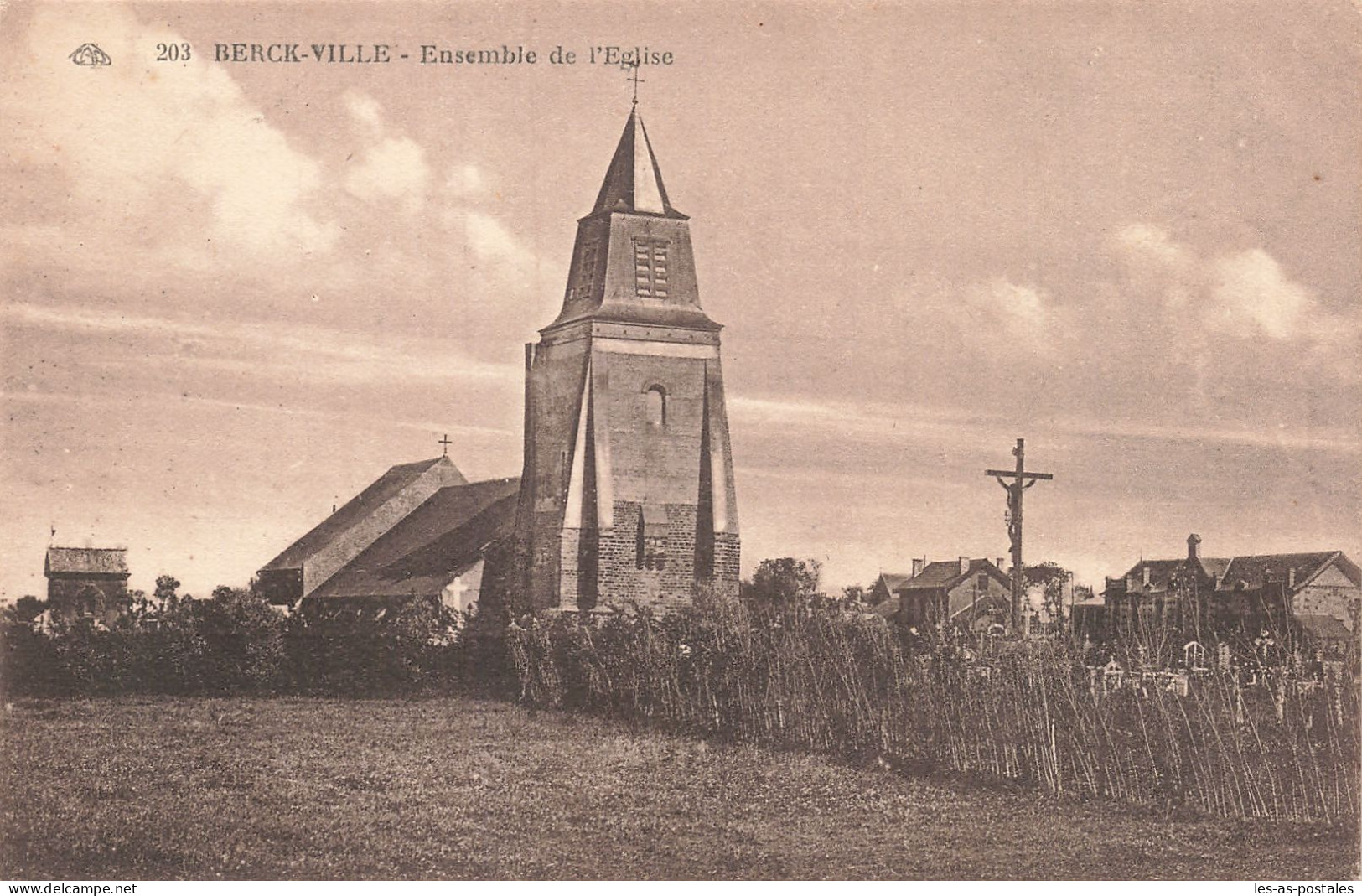 62 BERCK VILLE L EGLISE - Berck