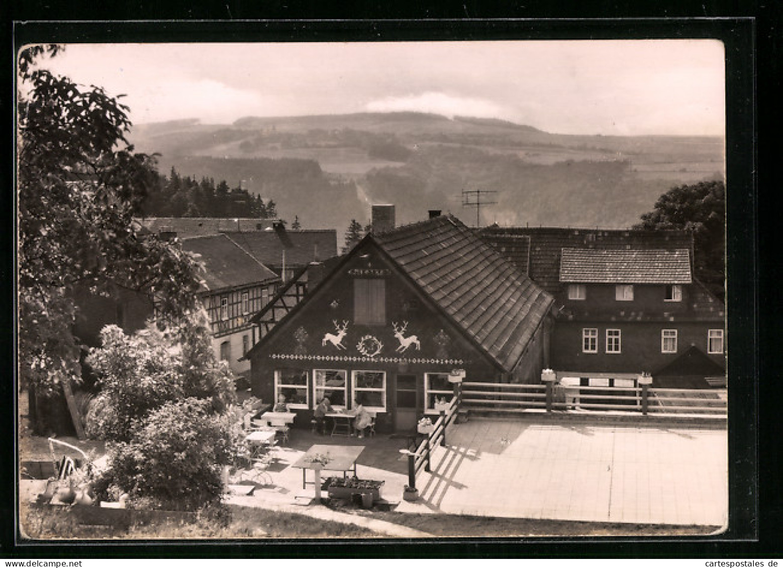 AK Knobelsdorf /Kr. Saalfeld-Saale, FDGB-Erholungsheim  - Saalfeld