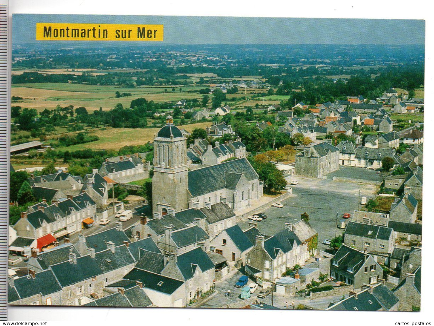 MONTMARTIN-SUR-MER Vue Aérienne Générale - Montmartin Sur Mer