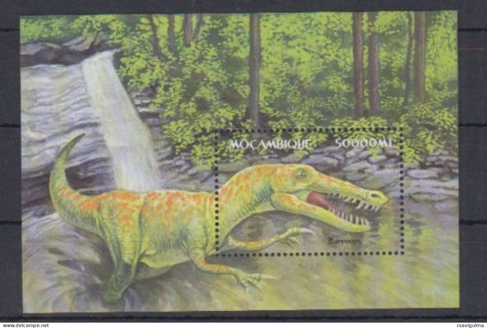 Mozambique - 2002 - Prehistorics - Yv Bf 86 - Prehistorics