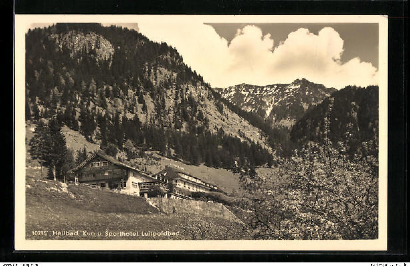 AK Hindelang-Bad Oberdorf, Kur- Und Sporthotel Luitpold-Bad  - Hindelang