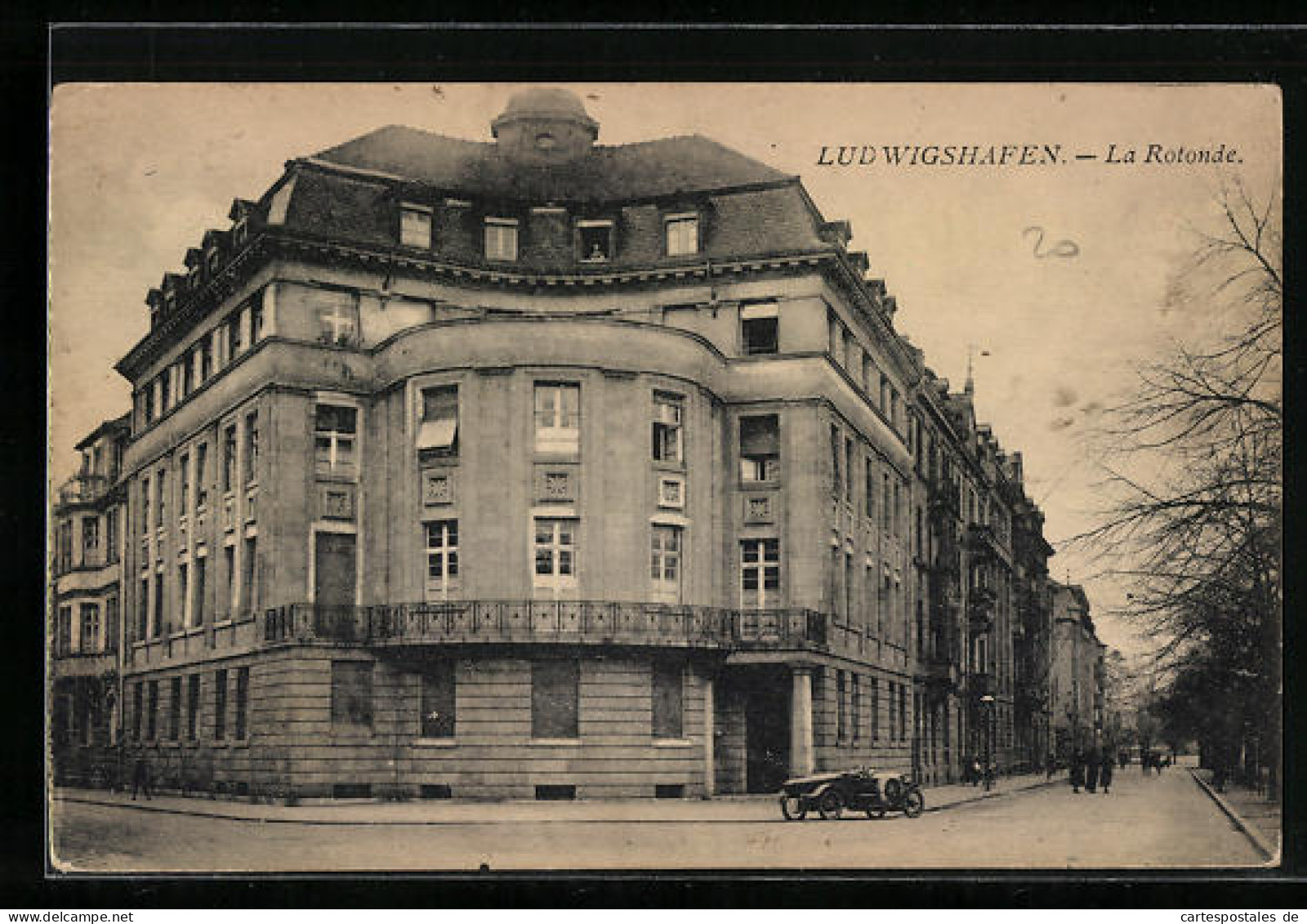 AK Ludwigshafen, La Rotonde  - Ludwigshafen