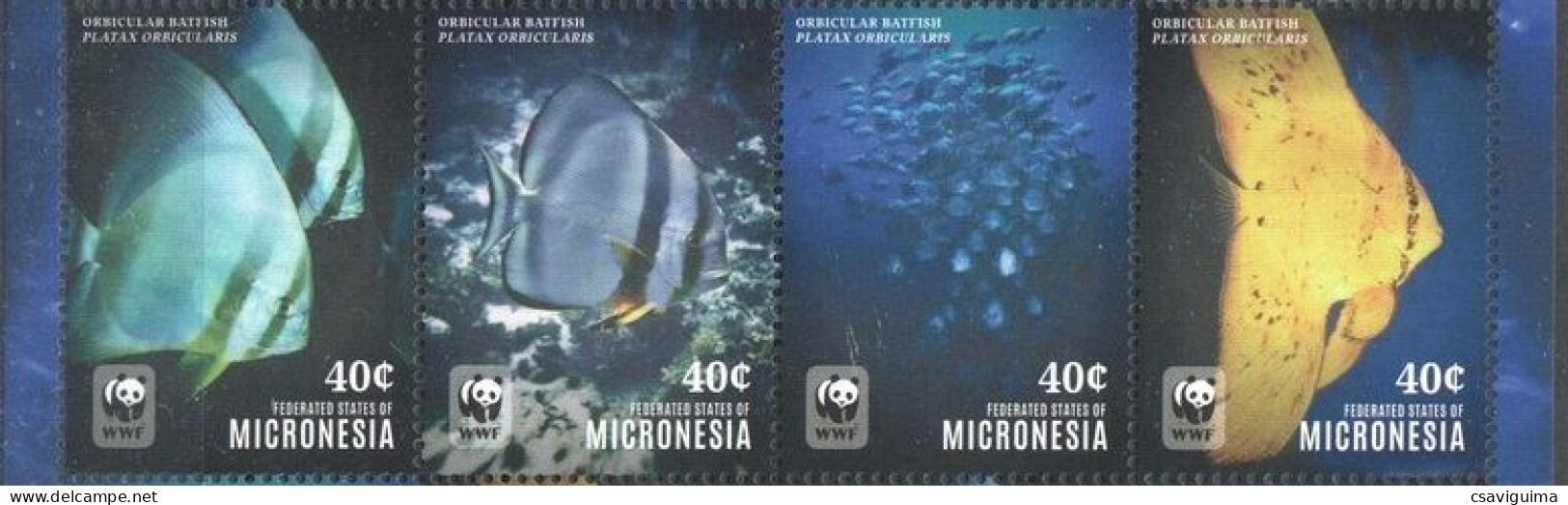 Micronesia - 2014 - Fish - Yv 2179E/H - Poissons