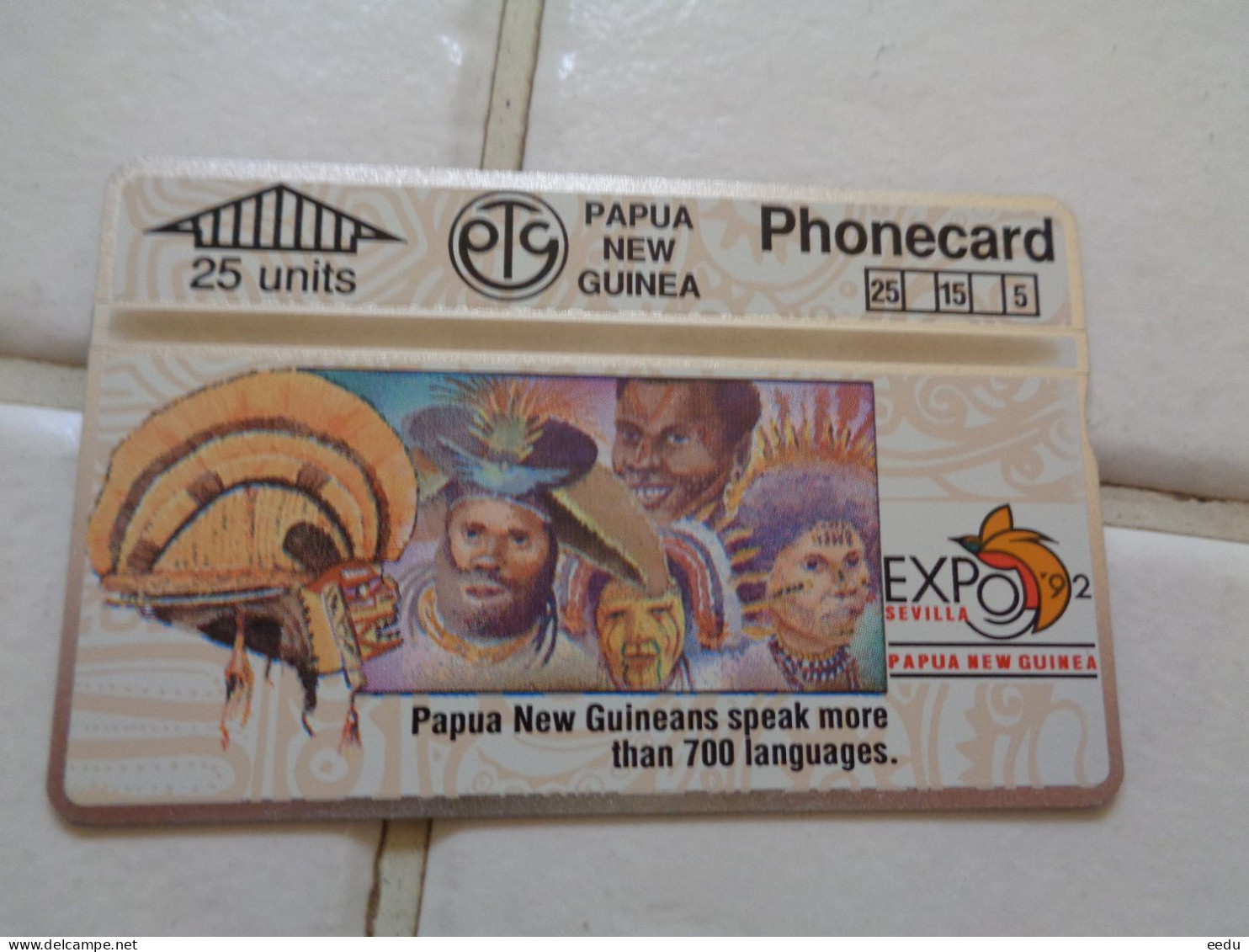 Papua New Guinea Phonecard - Papouasie-Nouvelle-Guinée