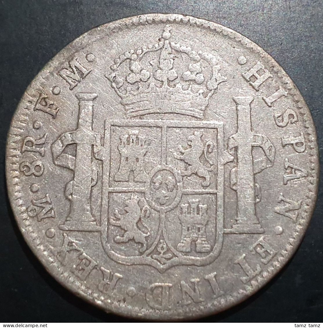Mexico Spanish Colonial 8 Reales Carol Carolus IIII 1798 Mo FM Mexico City Mint - Messico