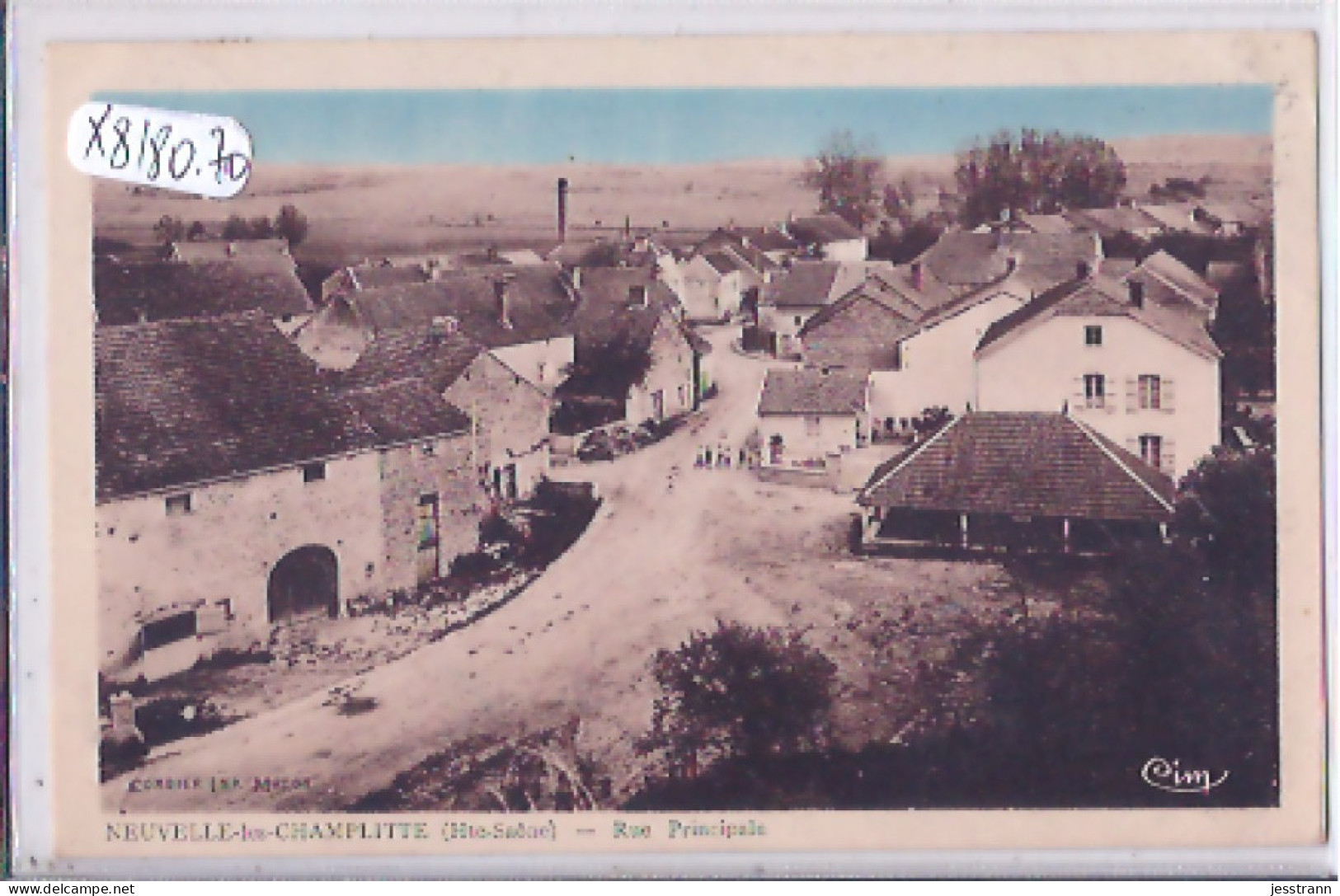 NEUVELLE-LES-CHAMPLITTE- RUE PRINCIPALE- CIM - Champlitte