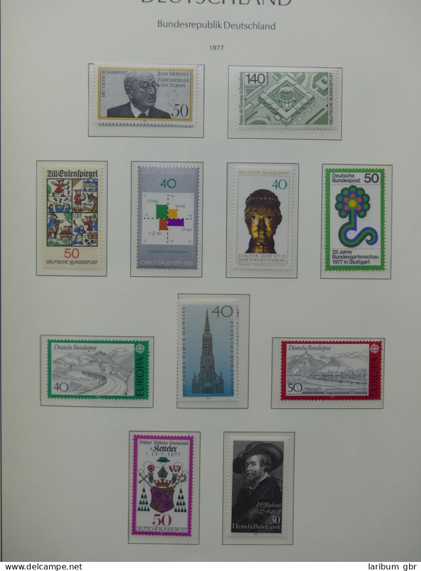 BRD Bund 1956-1980 postfrisch besammelt im Leuchtturm Vordruck #LY156