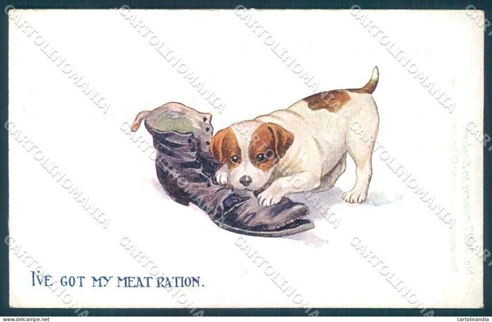 Animals Dog Puppy London Serie 3527 Cartolina Postcard TW1191 - Sonstige & Ohne Zuordnung
