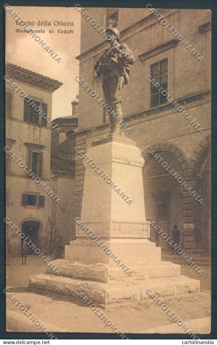 Arezzo Foiano Della Chiana Cartolina ZG0906 - Arezzo