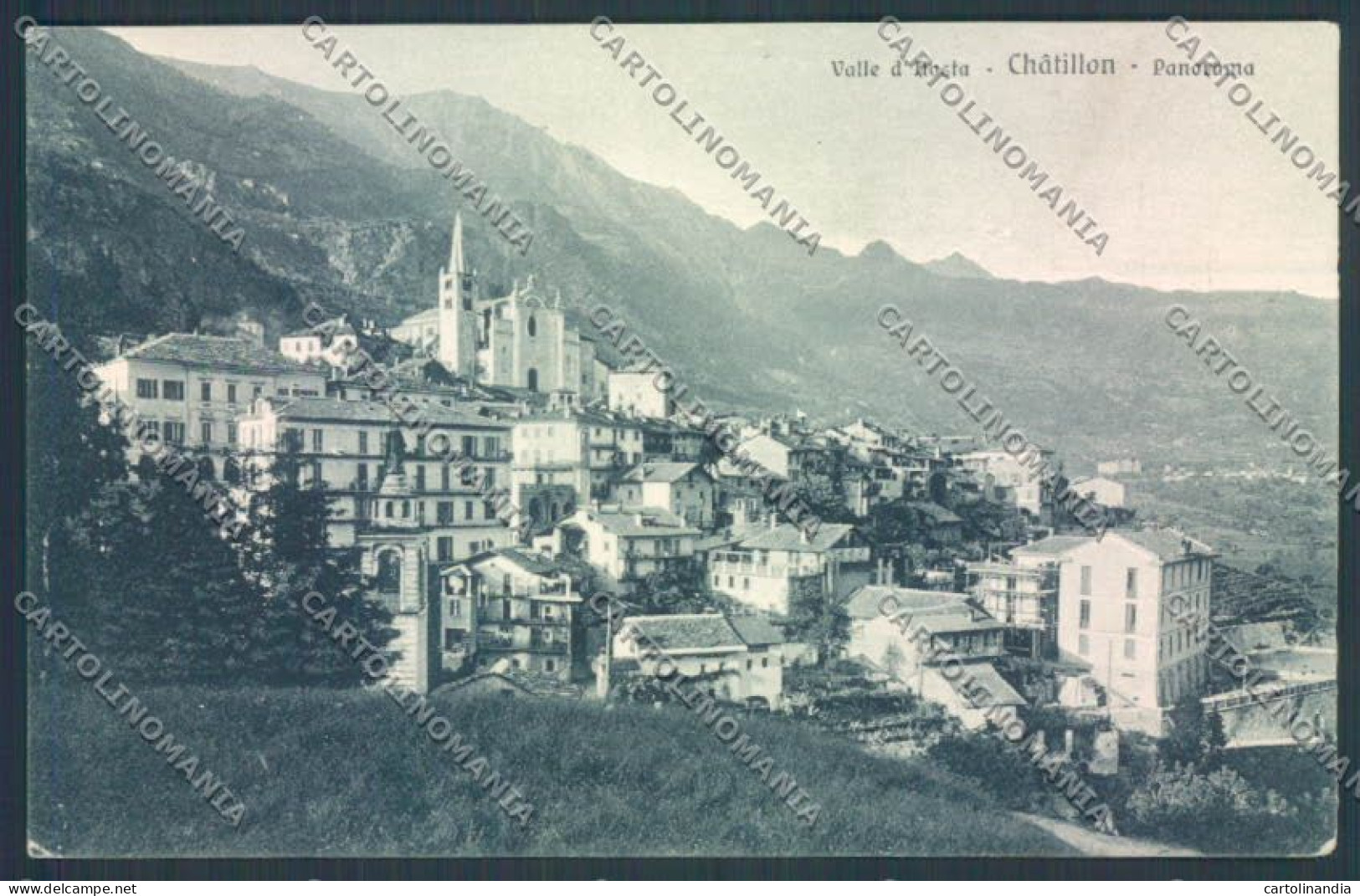 Aosta Chatillon Cartolina ZQ4984 - Aosta