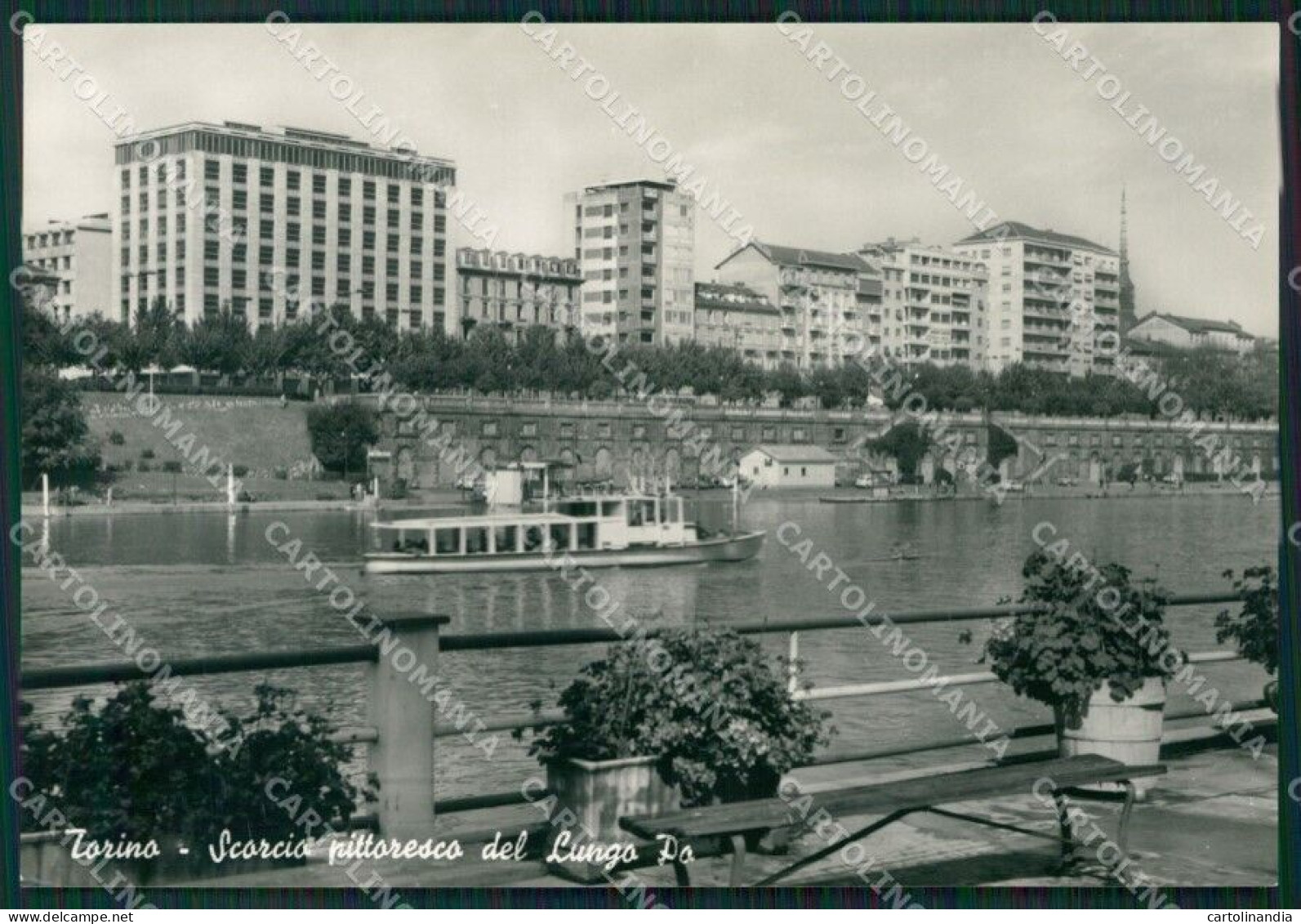 Torino Città Battello Foto FG Cartolina ZK1303 - Altri & Non Classificati