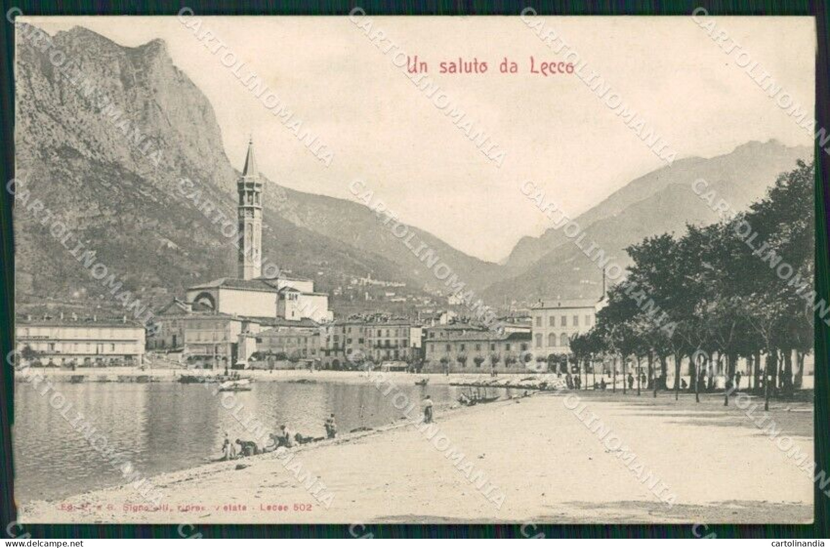 Lecco Città Cartolina ZKM9718 - Lecco