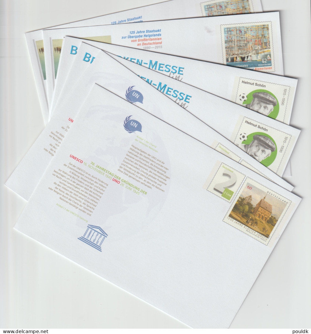 Deutschland Ganzsachen - Germany Postal Stationary Valid For Postage. 62 Cts X 26 Pcs - Total Postal Value 16 Euro - Briefomslagen - Ongebruikt