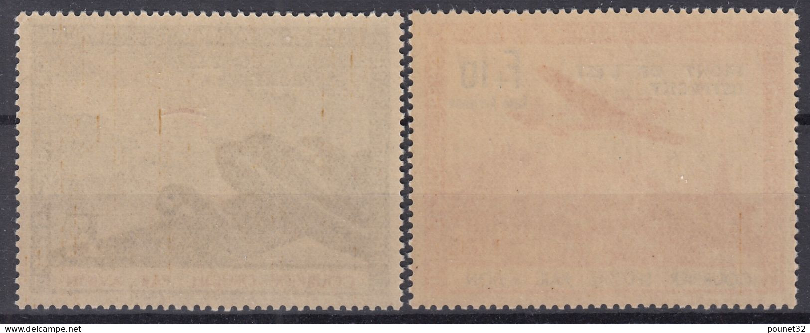 FRANCE LVF COURRIER PAR AVION FRONT DE L'EST N° 4/5 NEUFS** GOMME SANS CHARNIERE - Guerre (timbres De)