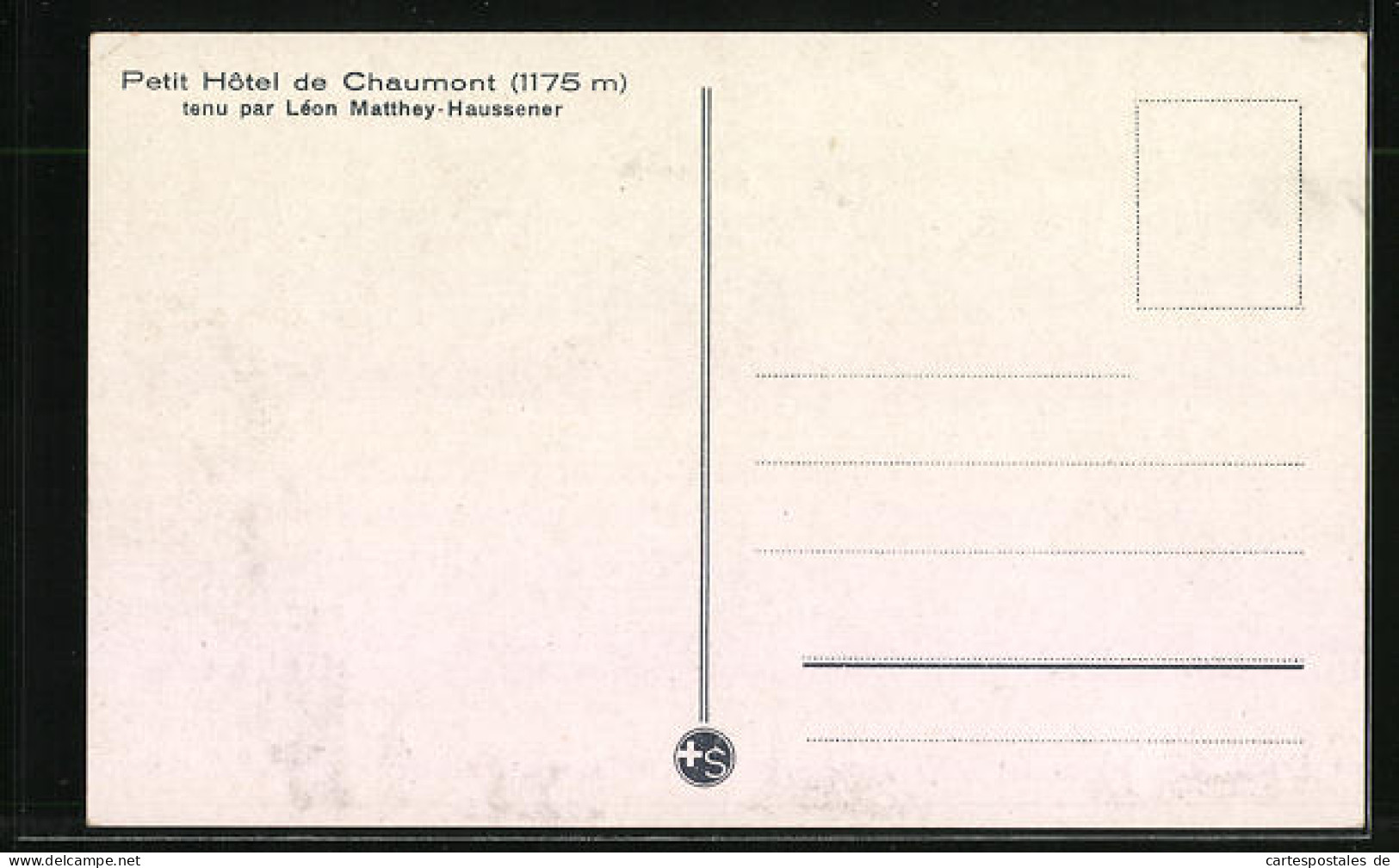 AK Chaumont, Le Tour De Chaumont Et Le Projecteur  - Autres & Non Classés