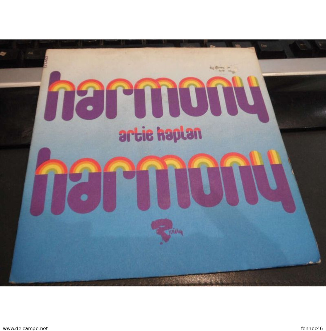 * Vinyle  45T -   Artie KAPLAN -  Harmony - God Fearin'man - Andere - Engelstalig