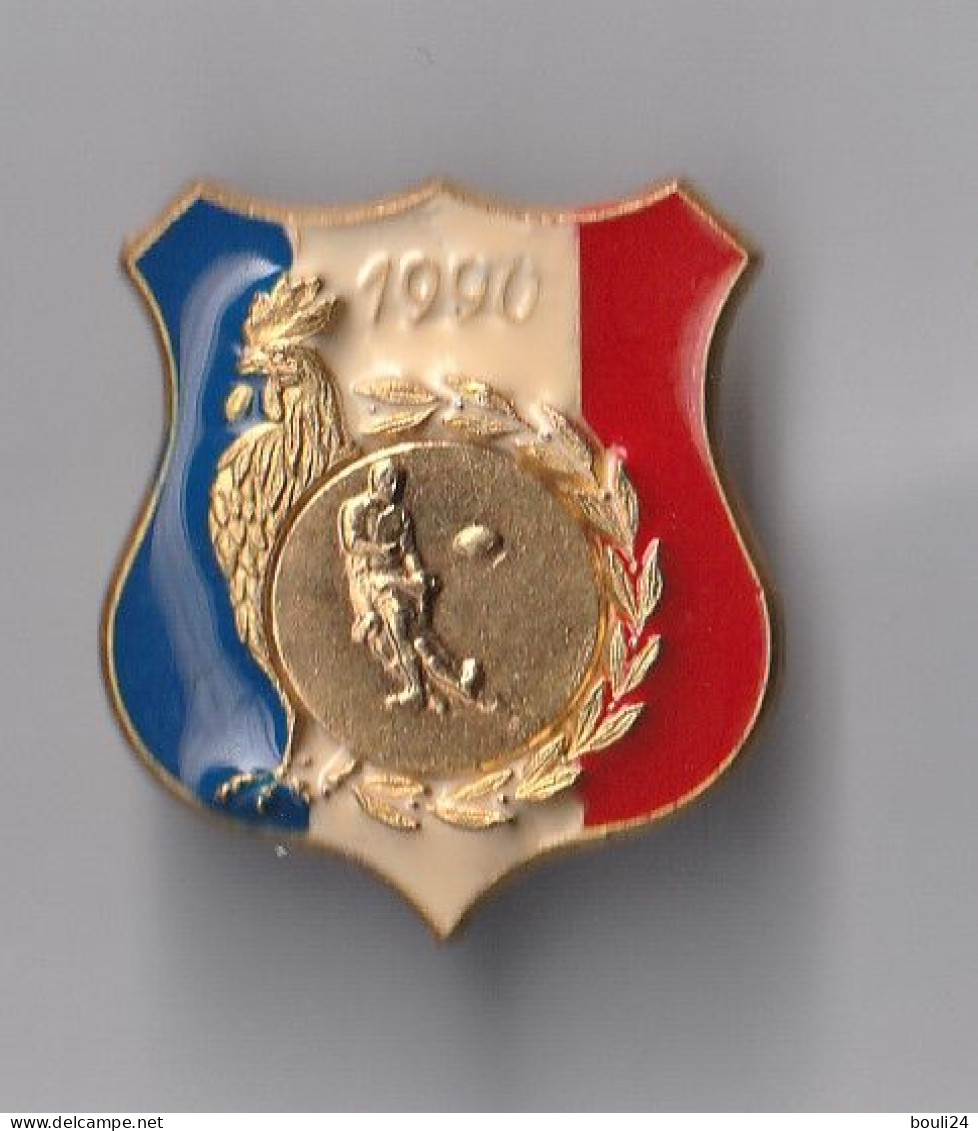 PIN'S THEME SPORT RUGBY COQ FRANCAIS 1990  SIGNE FRAISSE - Rugby