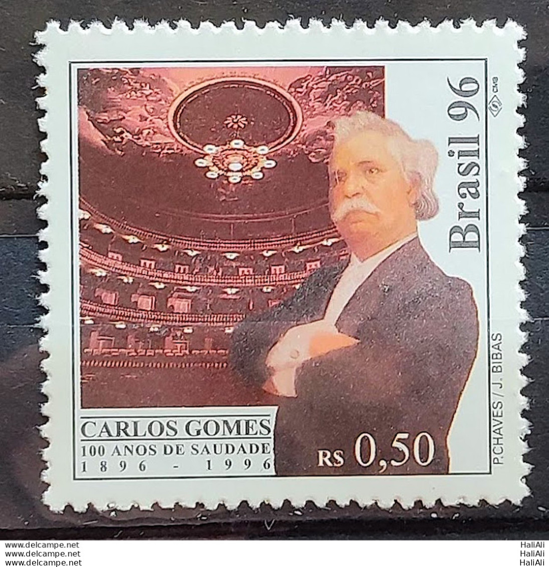 C 2006 Brazil Stamp 100 Years Carlos Gomes Music 1996 - Nuovi