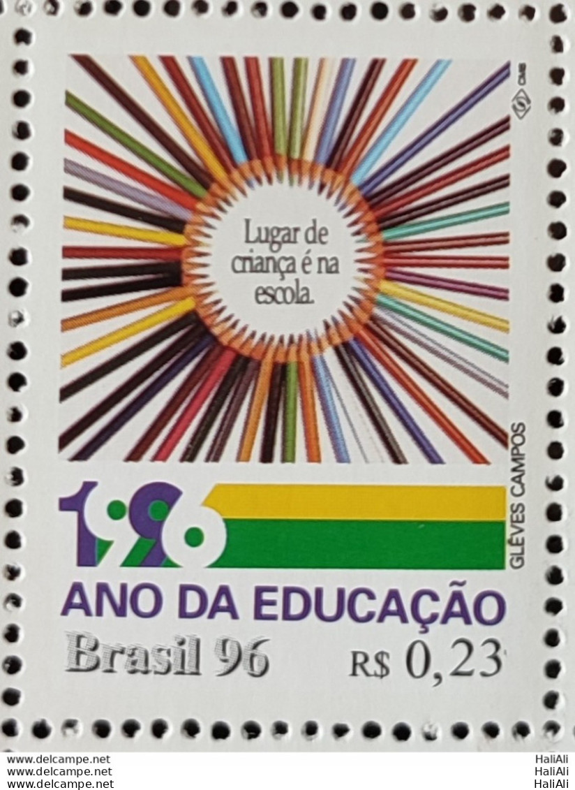 C 2004 Brazil Stamp Year Of Education 1996 - Unused Stamps