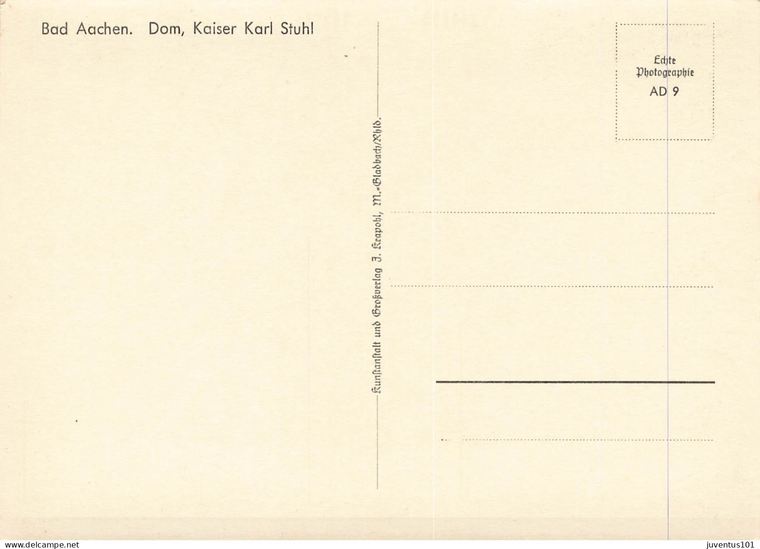 CPSM Bad Aachen - Dom, Kaiser Karl Stuhl    L2857 - Aken