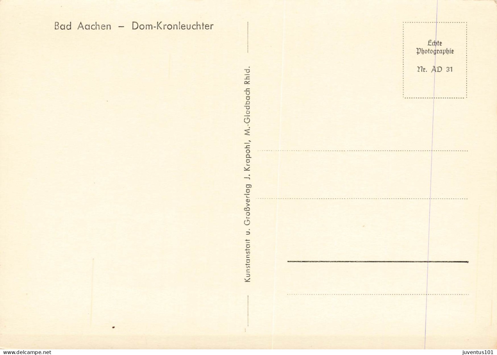 CPSM Bad Aachen, Dom-Kronleuchter   L2857 - Aachen