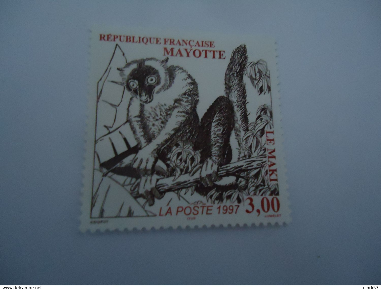 MAYOTTE  STAMPS    ANIMALS  MONKEY 1997 - Otros & Sin Clasificación