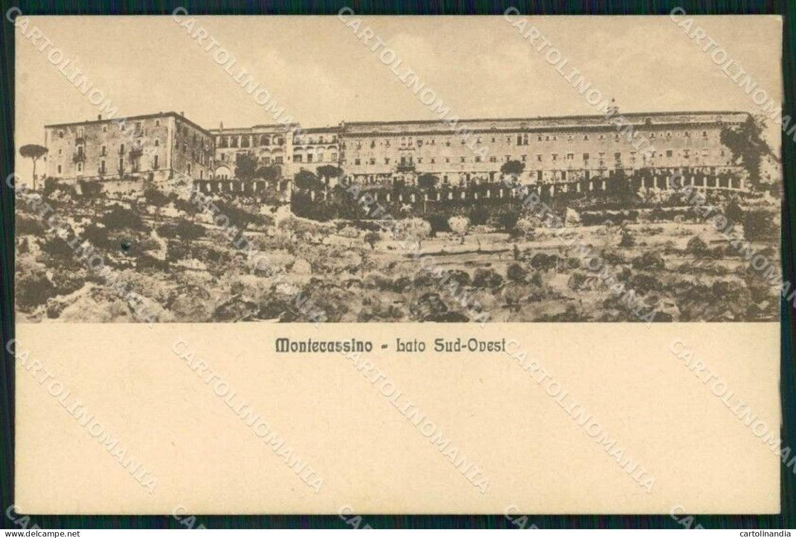 Frosinone Montecassino Lato Sud Ovest Alterocca 12949 Cartolina RB8757 - Frosinone