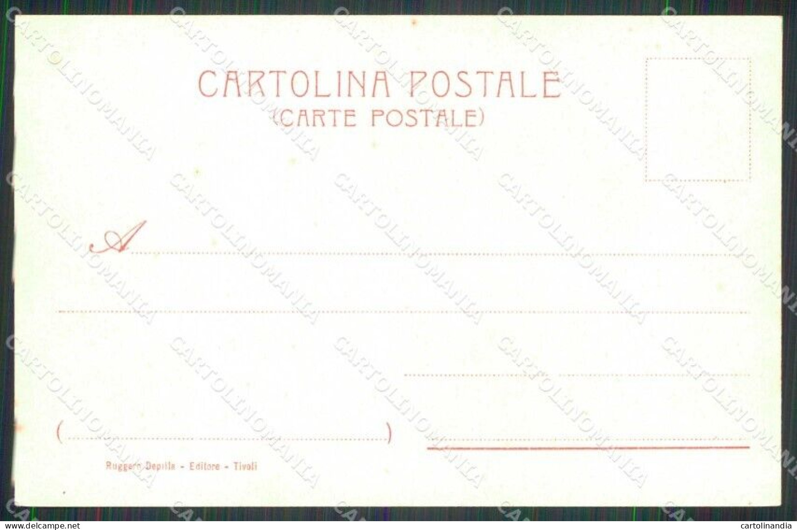 Roma Nettuno Dipinto Cartolina RB9376 - Sonstige & Ohne Zuordnung