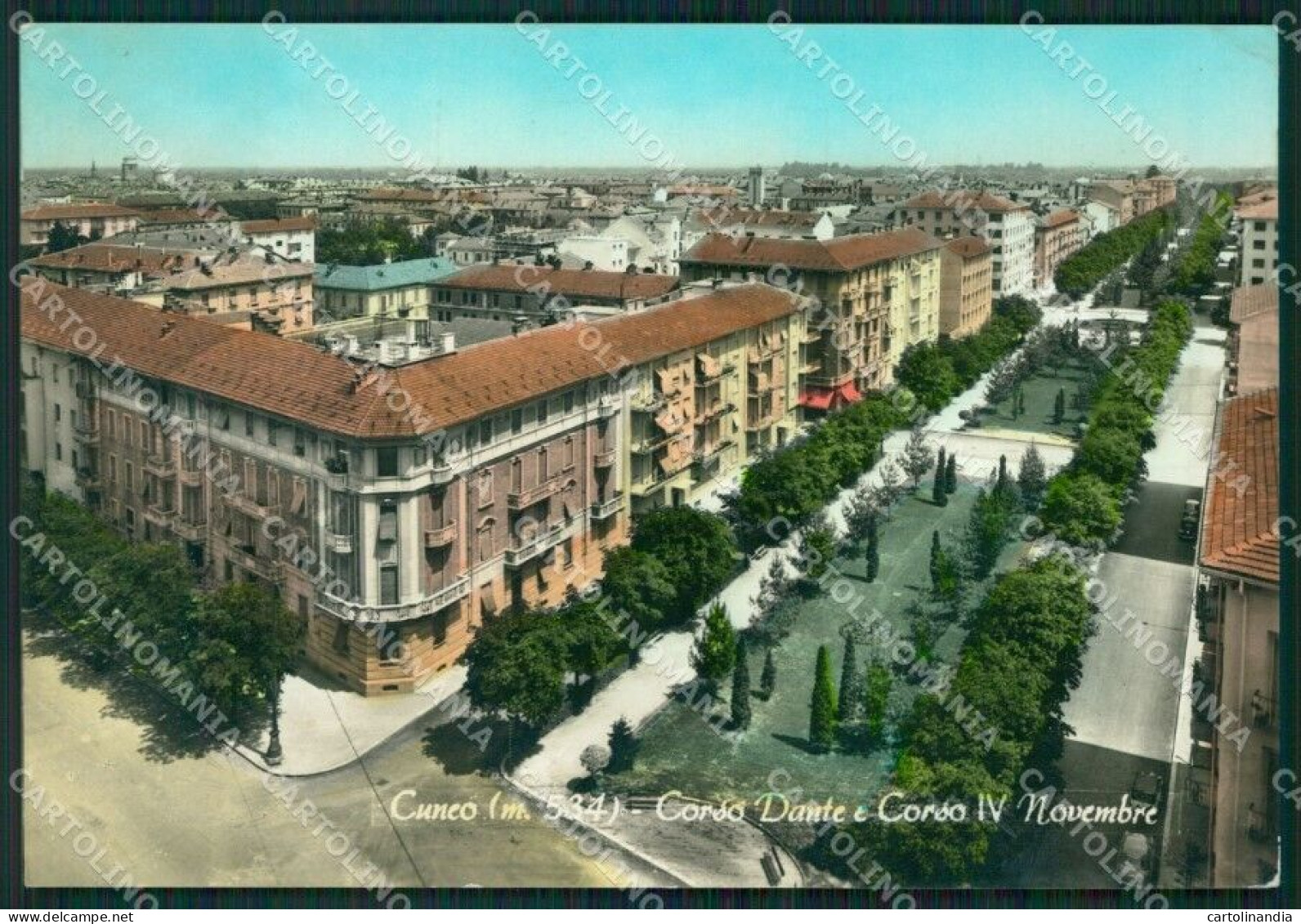 Cuneo Città PIEGHINA Foto FG Cartolina ZK2969 - Cuneo