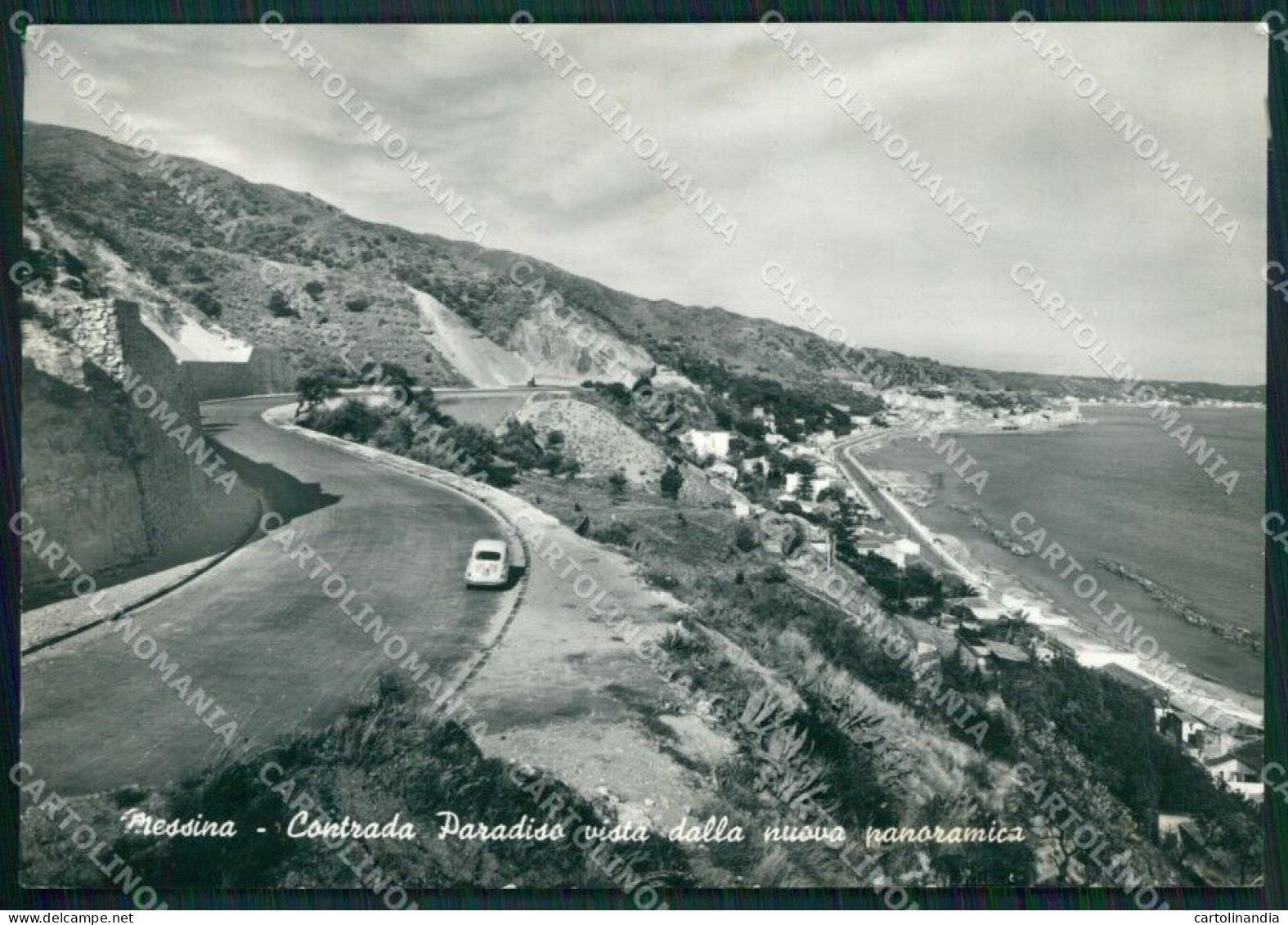 Messina Città PIEGHINA Foto FG Cartolina ZKM7865 - Messina