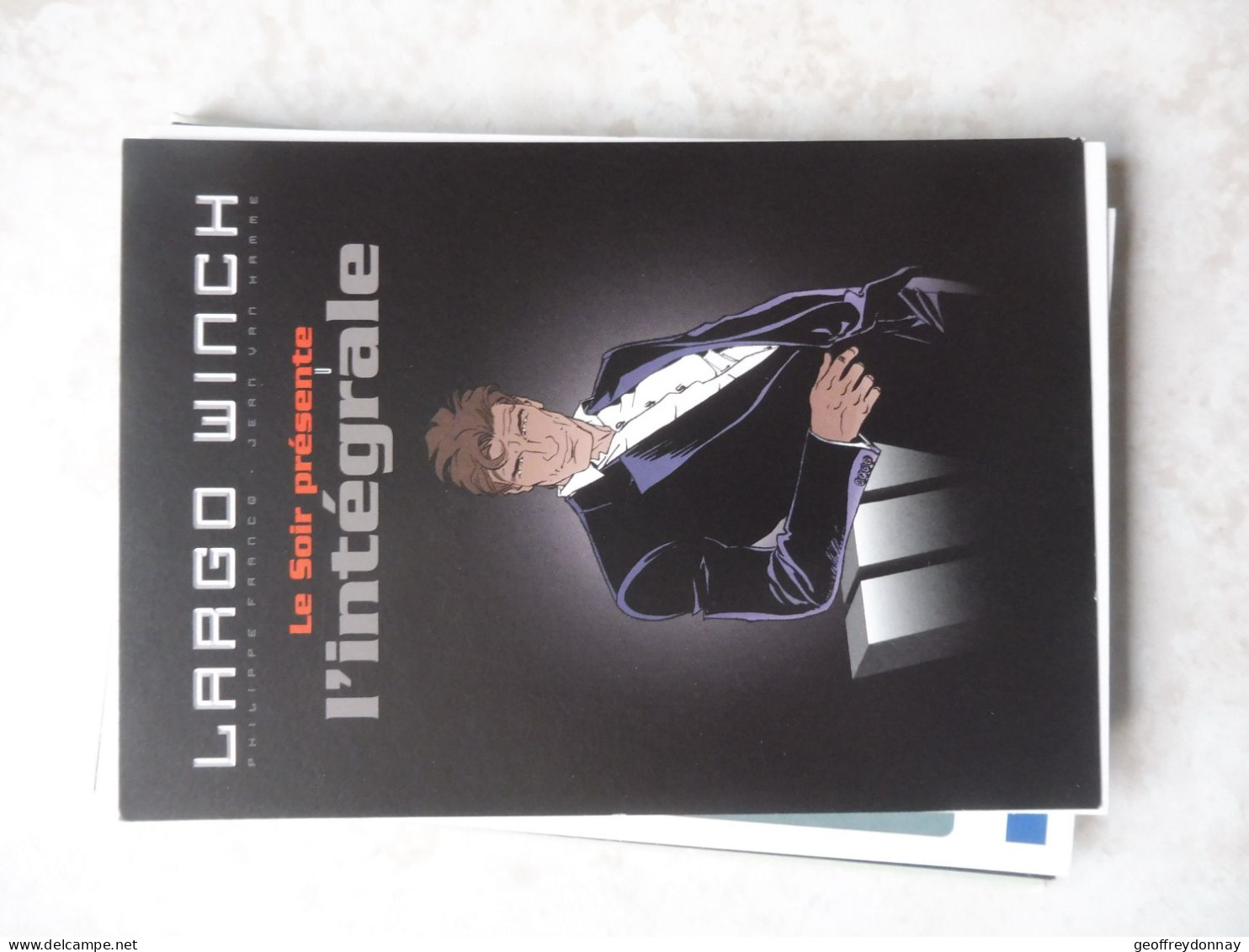 Cpm Bd  Carte Kaart Largo Winch L'integrale Mnh Neuf ** Perfect Parfait 2010 - Bandes Dessinées