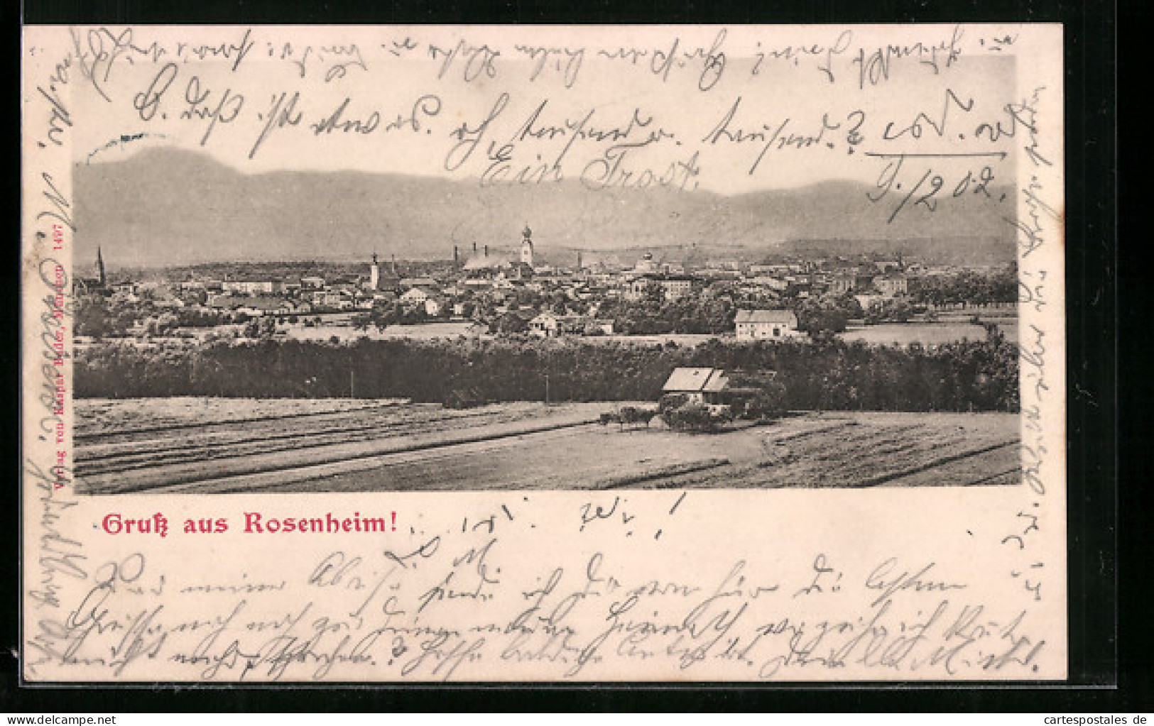 AK Rosenheim, Generalansicht Der Stadt  - Rosenheim