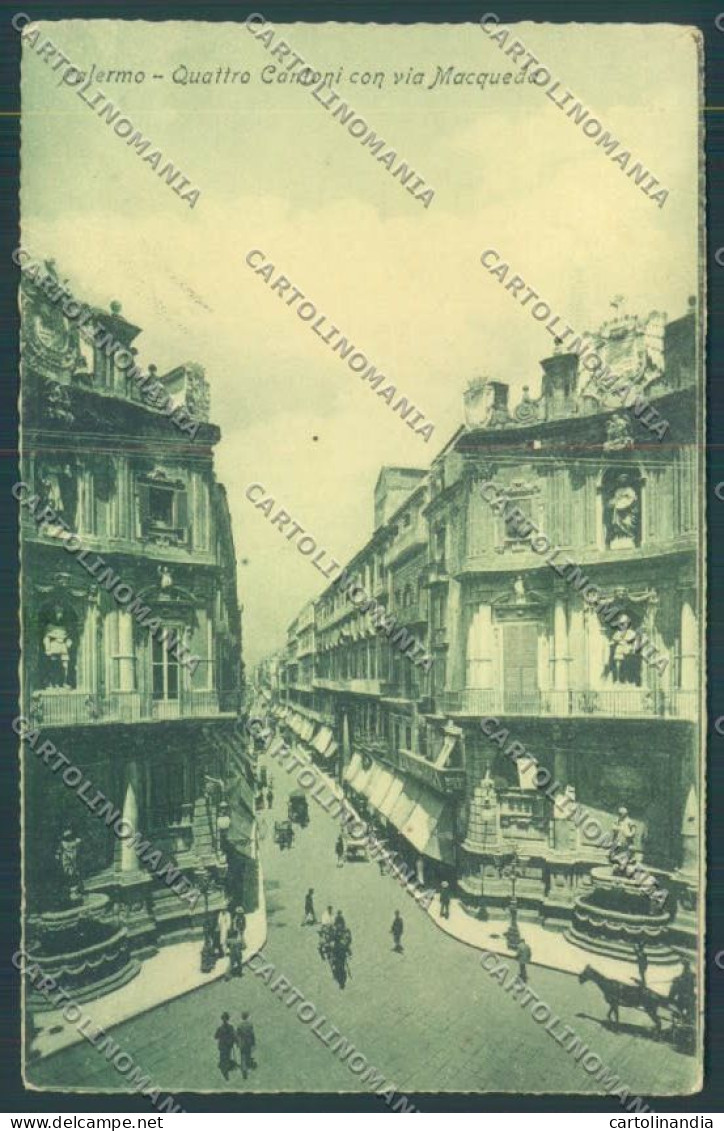 Palermo Città Via Maqueda Cartolina ZT8014 - Palermo